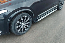 Volvo XC90 2015– Shining sidetrin (2 stk., aluminium) foto 12