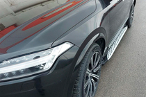 Volvo XC90 2015– Shining sidetrin (2 stk., aluminium) foto 10