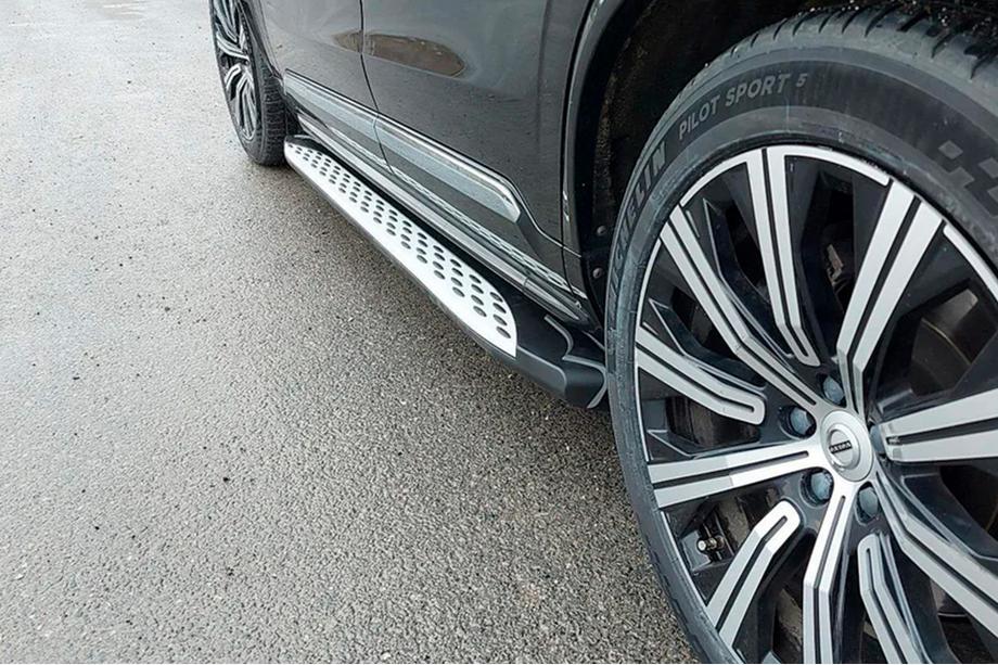 Volvo XC90 2015– Shining sidetrin (2 stk., aluminium) Image