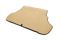 Mitsubishi Lancer X 2008– Bagagerumsbakke (EVA, Beige) foto 2