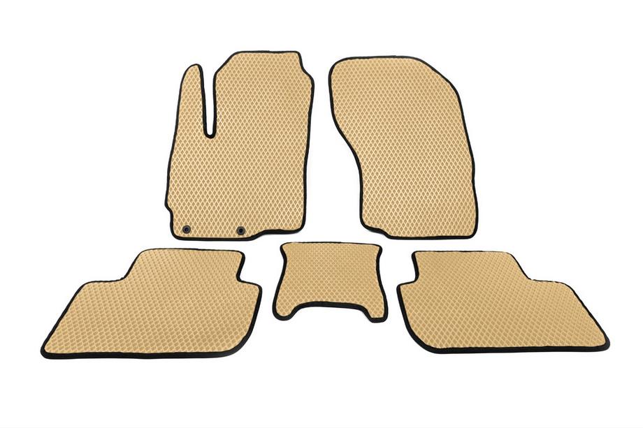 Mitsubishi Outlander 2012–2021 EVA gulvmåtter (Beige) Image
