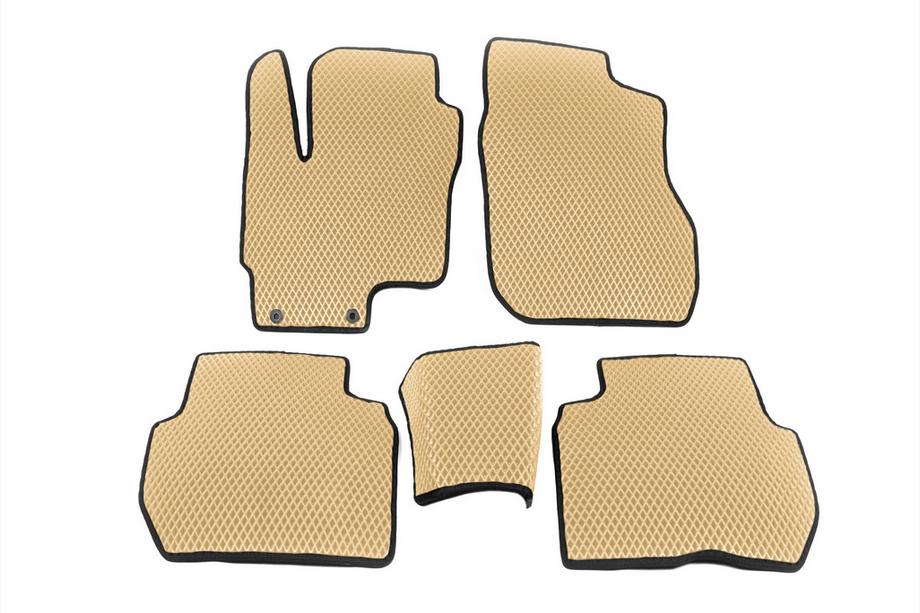 Mitsubishi Outlander 2012–2021 EVA bilmåtter P-HEV (Beige) Image