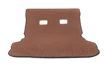 Mitsubishi Pajero Wagon IV 2006–2021 Bagagerumsmåtte (EVA, brun) foto 1