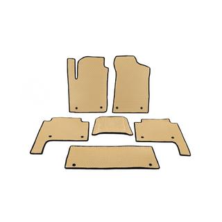 Kabinemåtter 3 rækker (EVA, beige) Nissan Patrol Y62 2010–2024 foto 1