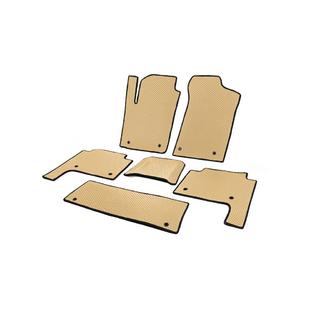 Kabinemåtter 3 rækker (EVA, beige) Nissan Patrol Y62 2010–2024 foto 2