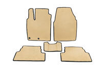 Nissan Qashqai 2010–2014 Gulvmåtter (EVA, beige) foto 1