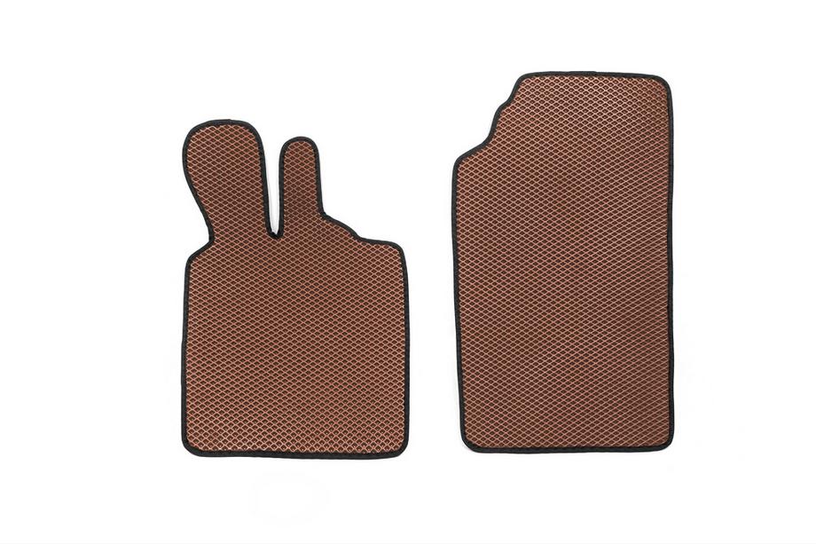 Smart 2007–2014 EVA bilmåtter til Fortwo (brun) Image