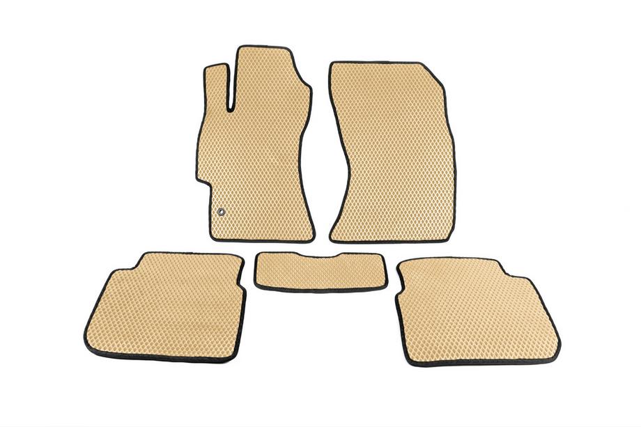 Subaru Legacy 2003–2009 EVA gulvmåtter (Beige) Image