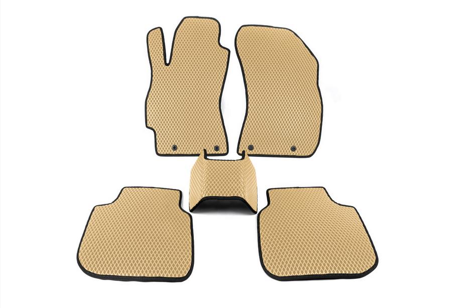 Subaru Outback 2014–2019 EVA gulvmåtter (Beige) Image