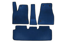 Tesla Model S 2012– EVA bilmåtter (2012-2021, Blå) foto 1