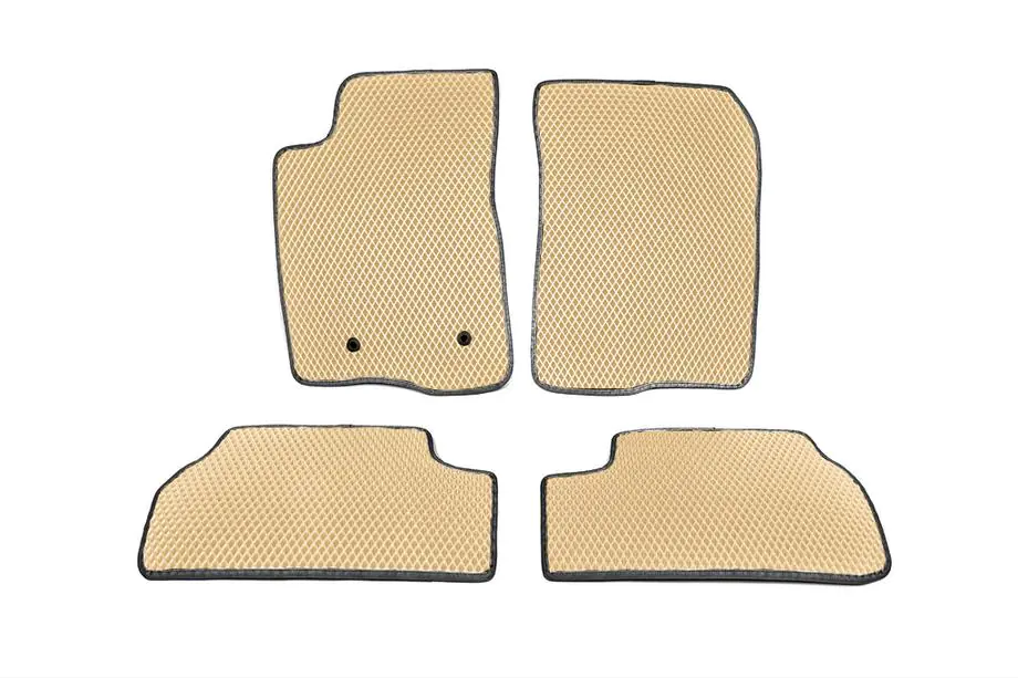 Toyota Corolla Verso 2004–2009 EVA gulvmåtter (Beige) Image