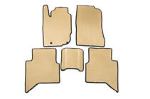 Toyota Hilux 2006–2015 EVA V1 gulvmåtter (Beige) foto 1