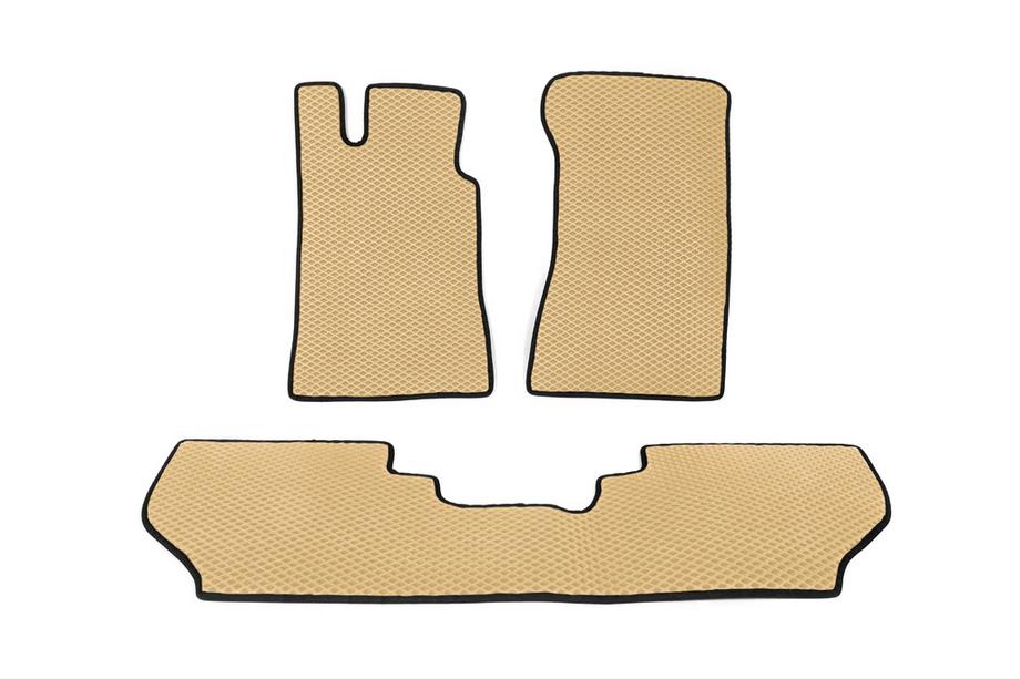 Toyota Land Cruiser 70 1984– EVA gulvmåtter (Beige) Forreste (2 stk.) Image