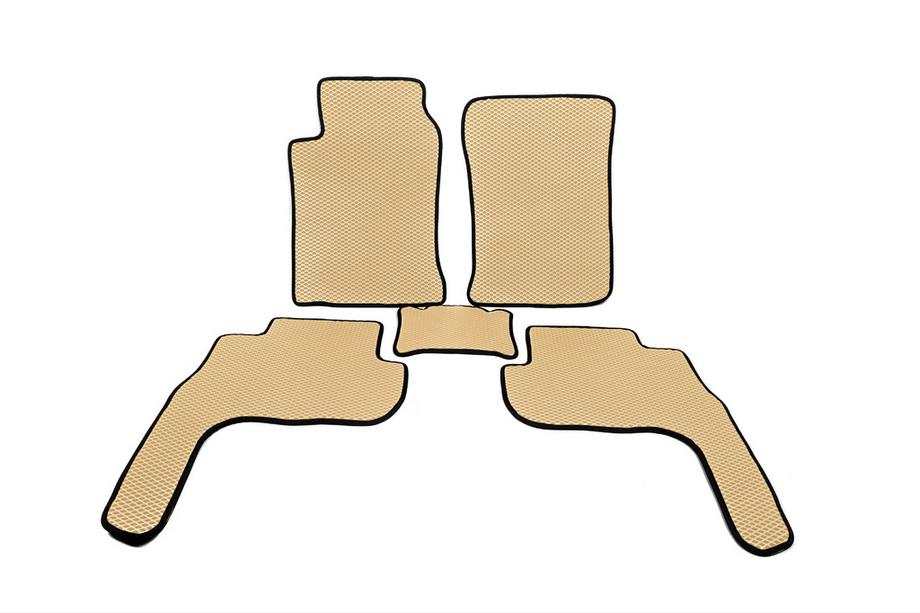 Toyota Land Cruiser 90 Prado 1996–2002 EVA gulvmåtter (Beige) Image