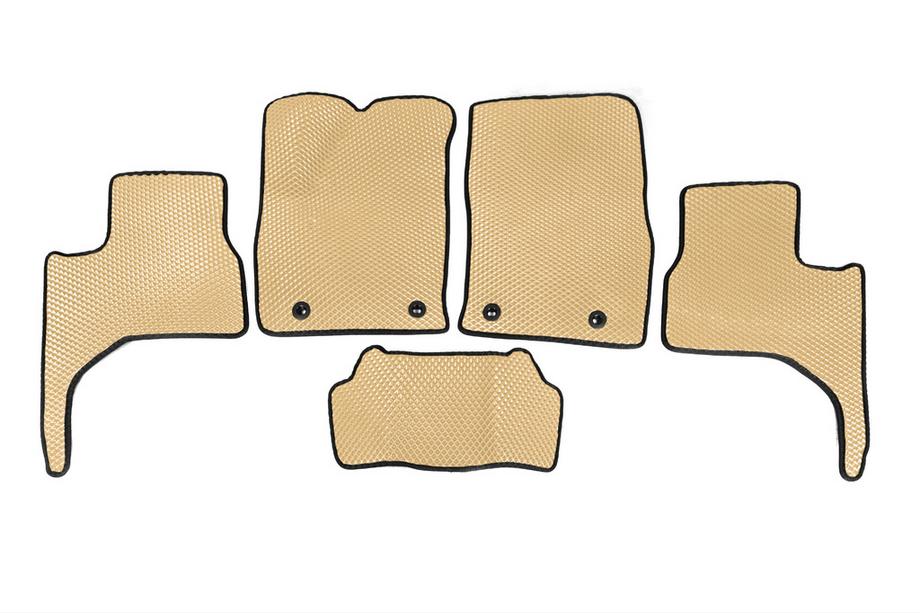 Toyota Land Cruiser 300 2021– EVA gulvmåtter (Beige) Image
