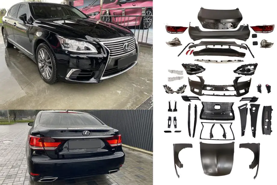 Lexus LS 2007–2017 Komplet facelift-kit 2013-2017 (fuldt sæt) Image