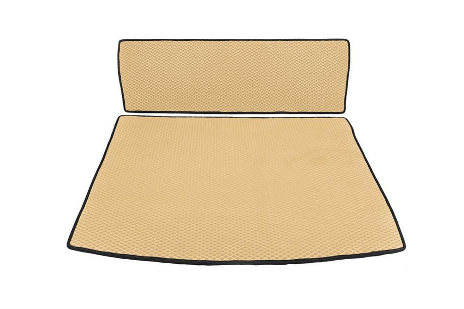 Volkswagen Caddy 2015–2020 Bagagerumsmåtte V2 MAXI (EVA, Beige) Image