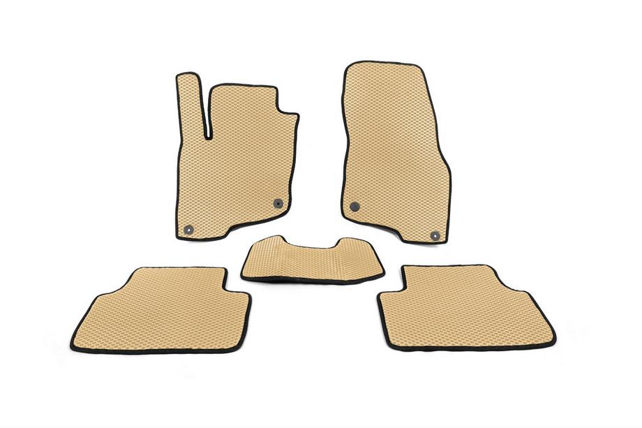 Volkswagen E-Tharu 2020– EVA gulvmåtter (Beige) Image