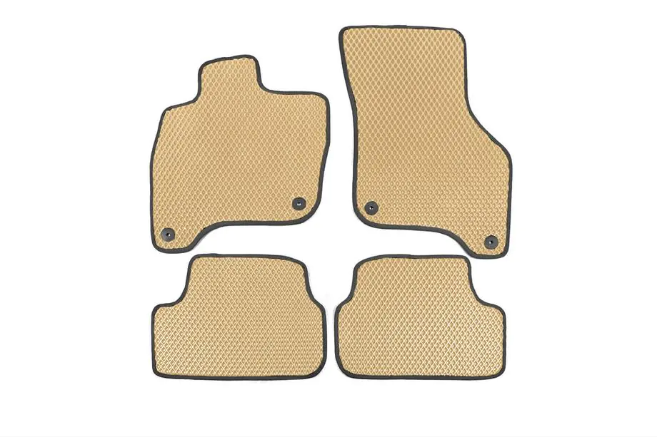 Volkswagen Golf 7/E-Golf 2012–2020 EVA-bilmåtter til E-Golf (Beige) Image