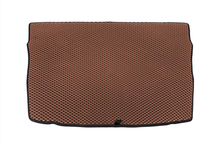 Volkswagen Golf 7/E-Golf 2012–2020 Bagagerumsmåtte (HB, EVA, Brun) Image