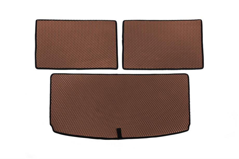 Volkswagen ID.6 2021– Bagagerumsmåtte (EVA, brun) Image