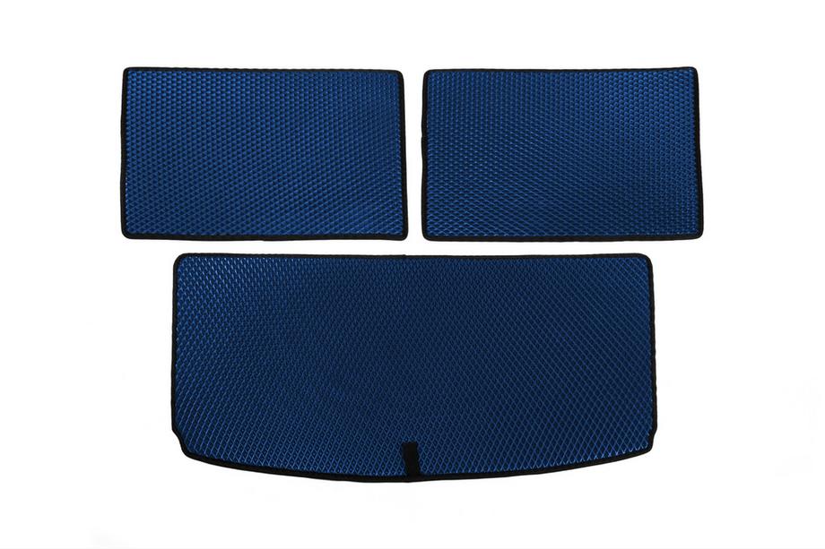 Volkswagen ID.6 2021– Bagagerumsmåtte (EVA, blå) Image