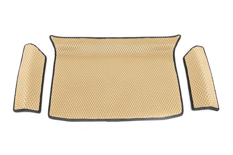 Volkswagen Sharan 2010–2023 Nederste bagagerumsmåtte (EVA, beige) Image
