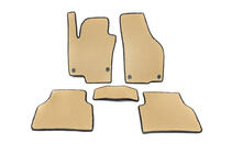 Volkswagen Tiguan 2007–2016 EVA gulvmåtter (Beige) foto 1