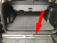 Lexus GX460 2009–2023 Bageste indstigningsliste (ABS) foto 1