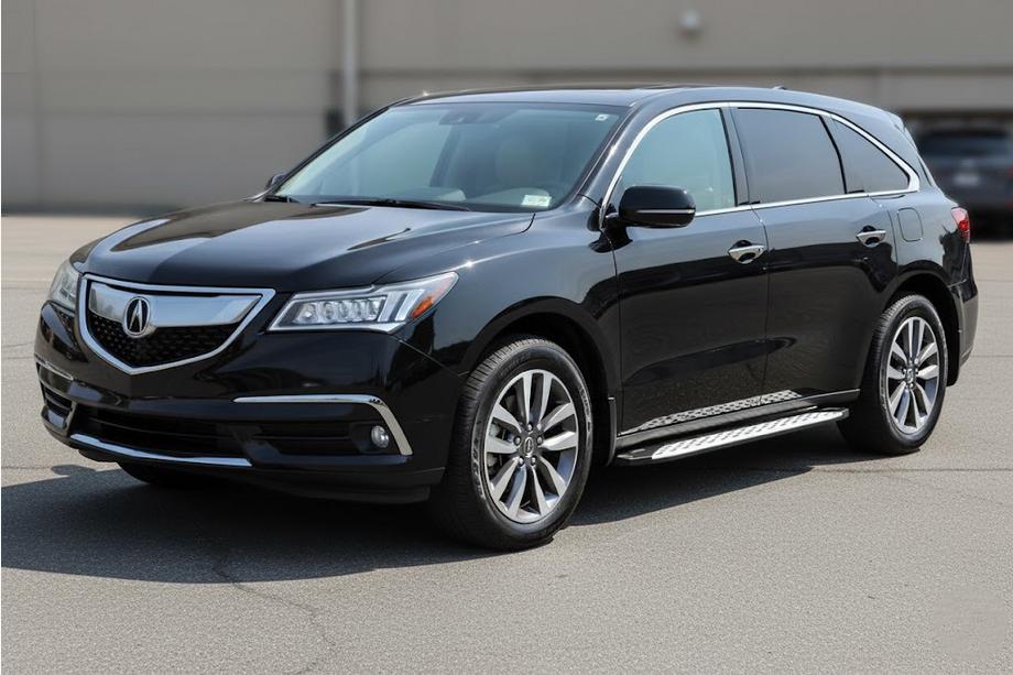 Acura MDX 2013–2020 Sidetrin Shining V1 (2 stk., aluminium) Image
