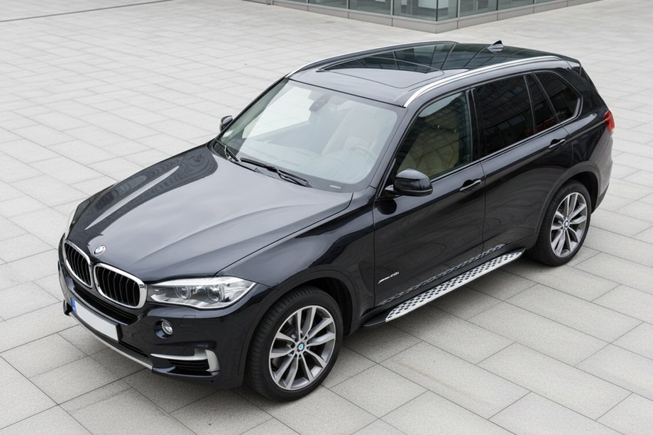 BMW X5 F15 2013–2018 Sidetrin Shining V1 (2 stk., aluminium) Foto 1