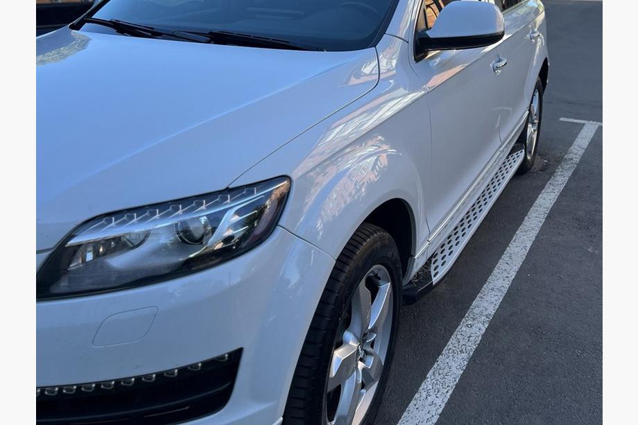 Audi Q7 2005–2015 Sidetrin Shining V1 (2 stk., aluminium) Image