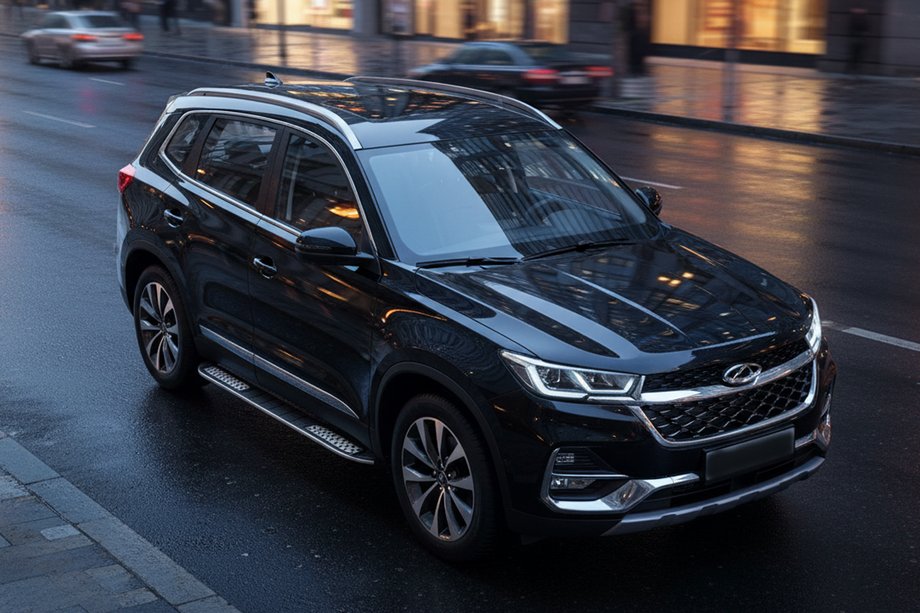 Chery Tiggo 7 2020– Sidetrin Tayga V2 (2 stk., aluminium) Image