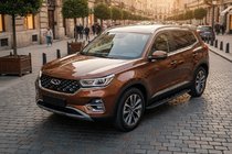 Chery Tiggo 7 2020– Sidetrin Tayga Black (2 stk., aluminium) foto 1