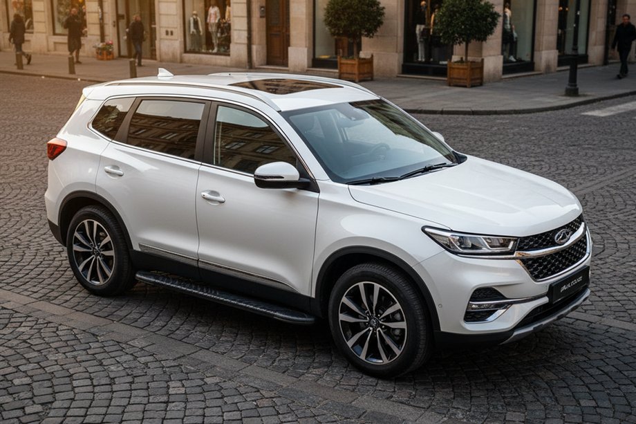 Chery Tiggo 7 2020– Bosphorus Black sidetrin (2 stk., aluminium) Image