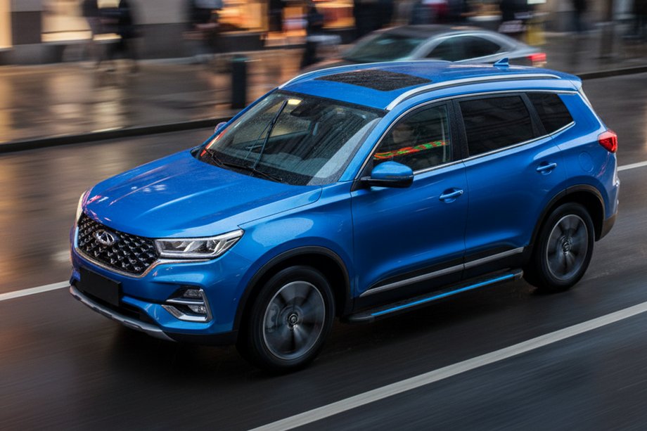 Chery Tiggo 7 2020– Maya Blue sidetrin (2 stk., aluminium) Image