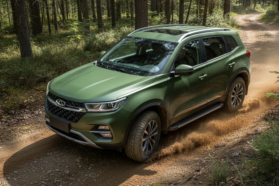 Chery Tiggo 7 2020– Sidetrin Maya V1 (2 stk., aluminium) Image