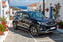 Chery Tiggo 7 2020– Sidetrin New Vision Black (2 stk., aluminium) foto 1
