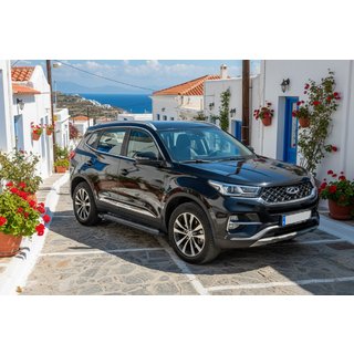 Sidetrin New Vision Black (2 stk., aluminium) Chery Tiggo 7 2020– foto 1