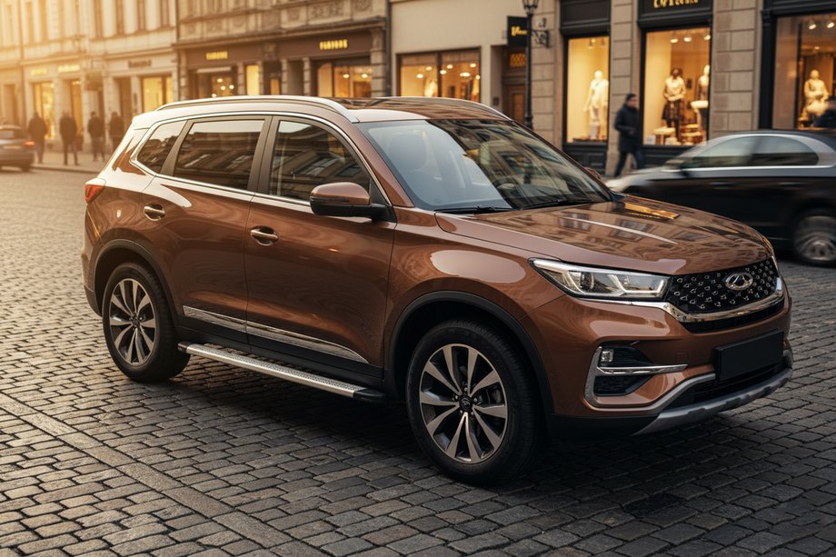Chery Tiggo 7 2020– Sidetrin Maya V2 (2 stk., aluminium) Image