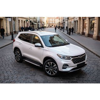 Sidetrin Allmond Grey (2 stk., aluminium) Chery Tiggo 7 2020– foto 1