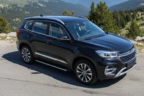 Chery Tiggo 8 2017– Sidetrin Fullmond (2 stk., aluminium) foto 1