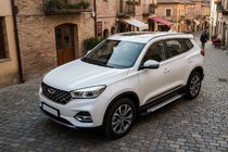 Chery Tiggo 8 2017– Sidetrin Allmond Grey (2 stk., aluminium) foto 1