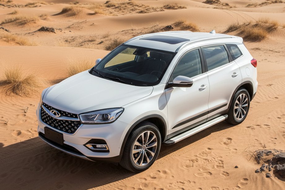 Chery Tiggo 8 2017– Sidetrin Maya V2 (2 stk., aluminium) Image