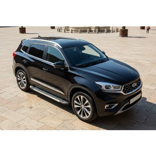 RedLine V1 sidetrin (2 stk., aluminium) Chery Tiggo 8 2017– foto 1