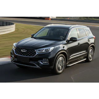 Sidetrin Tayga Grey (2 stk., aluminium) foto 1
