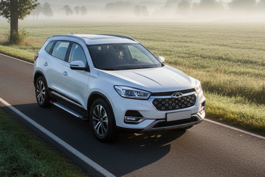 Chery Tiggo 8 2017– Sidetrin Line (2 stk., aluminium) Image