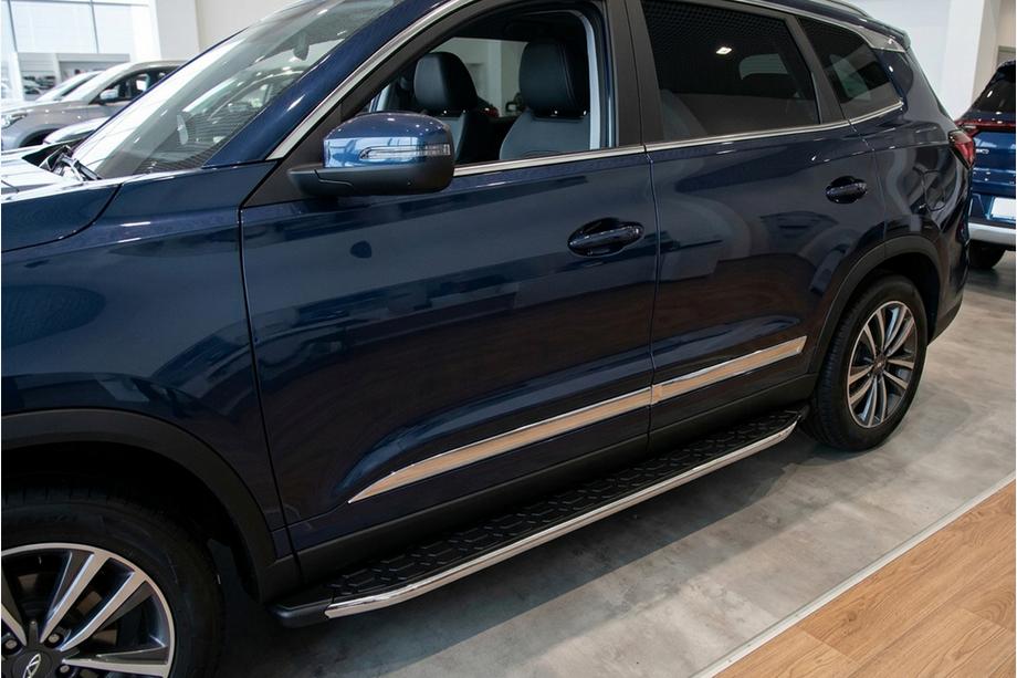 Chery Tiggo 8 2017– Blackline sidetrin (2 stk., aluminium) Image