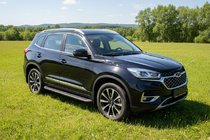 Chery Tiggo 8 2017– Sidetrin Tayga Black (2 stk., aluminium) foto 1