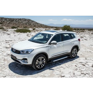Sidetrin New Vision Grey (2 stk., aluminium) Chery Tiggo 8 2017– foto 1